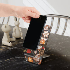 Gingerbread Man Mobile Display Stand, Holiday Phone Holder,