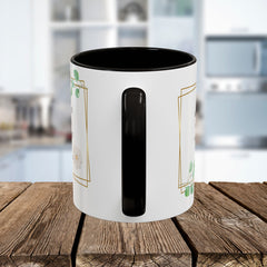 Inspirational Psalm 37:4 Floral Coffee Mug (11oz, 15oz)