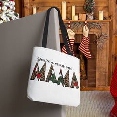 Holiday Tote Bag for Moms, Funny Christmas Gift,