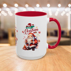 Festive Christmas Mugs, Santa Coffee Cups,