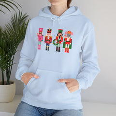 Holiday Trees Unisex Hooded Sweatshirt - Cozy Christmas Gift,
