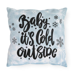 "Baby It's Cold Outside" Throw Cushion