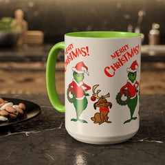 Festive Christmas Mug, Christmas Decoration,