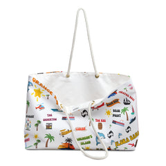 Orange Beach Weekender Bag: Perfect for Vacations, Beach Trips, Travel, Gifts, or Weekend Getaways