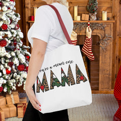 Holiday Tote Bag for Moms, Funny Christmas Gift,