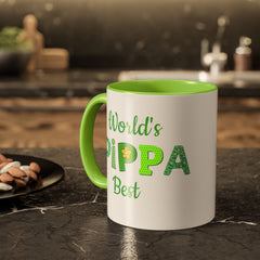 Pippa Floral Name Mug — Personalized Colorful Coffee Cup (11oz & 15oz)
