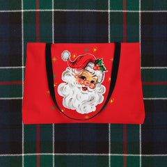 Festive Santa Weekender Tote Bag