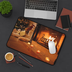 Cozy Christmas Desk Mat | Festive Home Decor for Holiday Vibes,