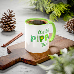 Pippa Floral Name Mug — Personalized Colorful Coffee Cup (11oz & 15oz)