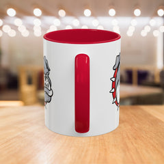 Colorful Bulldog Mugs for Dog Lovers, Unique Gift for Pet Owners,