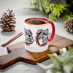 Colorful Bulldog Mugs for Dog Lovers, Unique Gift for Pet Owners,