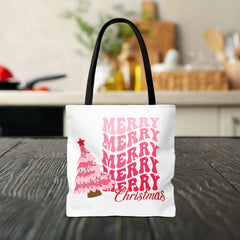 Holiday Tote Bag Merry Christmas