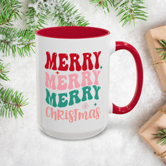 Merry Merry Merry Design, Holiday Mug