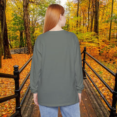 Thankful Floral Pumpkin Long Sleeve T-Shirt,