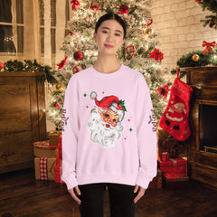 Christmas Santa Sweatshirt, Retro Santa Believe Shirt