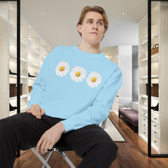 Daisy Unisex Garment-Dyed Sweatshirt -