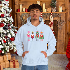 Holiday Trees Unisex Hooded Sweatshirt - Cozy Christmas Gift,