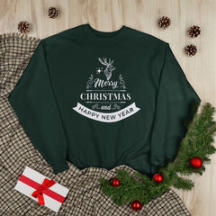 Merry Christmas & Happy New Year Crewneck Sweatshirt