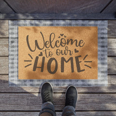 Charming Welcome Doormat - Housewarming Gift,