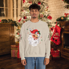 Christmas Santa Sweatshirt, Retro Santa Believe Shirt