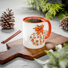 Pumpkin Floral Thanksgiving Mug