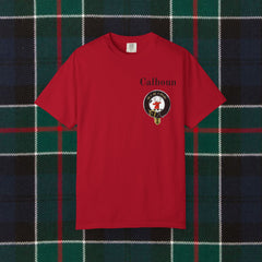 Heritage Crest T-Shirt - Calhoun Family Name