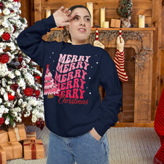 Gift for Him/Her, Festive Sweatshirt, Winter Fashion, Cute Sweatshirt