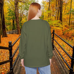 Pumpkin Floral Long Sleeve T-Shirt,