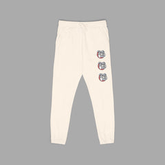 Comfy Fleece Bulldog Print Unisex Sweatpants