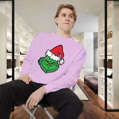 Festive Mean Green Holiday Unisex Sweatshirt