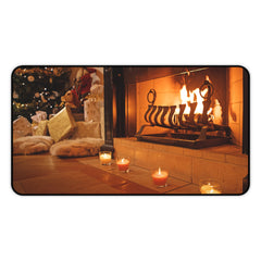 Cozy Christmas Desk Mat | Festive Home Decor for Holiday Vibes,