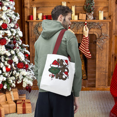 Holiday Ho Ho Ho Tote Bag,