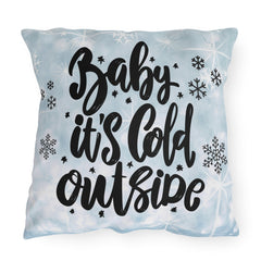 "Baby It's Cold Outside" Throw Cushion