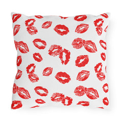 Lip Print Pillows, Valentine's Gift, Kiss Themed Pillows