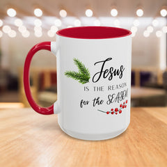 Christmas Mugs, Jesus is the Reason for the Season