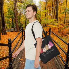 Holiday Tote Bag, Festival Shopping Bag,