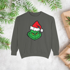 Festive Mean Green Holiday Unisex Sweatshirt