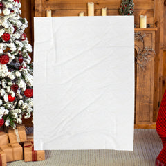 Christmas Pups Velveteen Plush Blanket