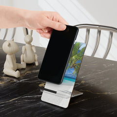 Beach-Themed Mobile Display Stand, Tropical Phone Holder,