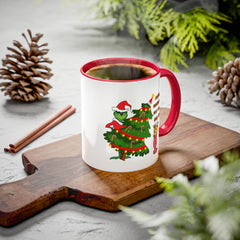 Holiday Mug Whimsical Design, Fun Christmas Gift,