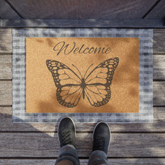 Butterfly Welcome Doormat
