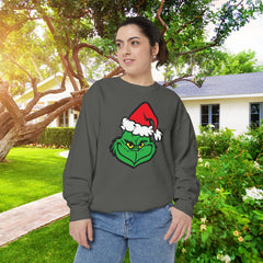 Festive Mean Green Holiday Unisex Sweatshirt