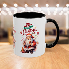 Festive Christmas Mugs, Santa Coffee Cups,