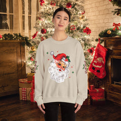Christmas Santa Sweatshirt, Retro Santa Believe Shirt