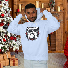Stylish Bulldog Hoodie, Lightweight Sweatshirt for Bulldogs Lovers,