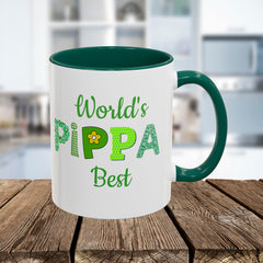 Pippa Floral Name Mug — Personalized Colorful Coffee Cup (11oz & 15oz)
