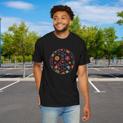 Flower Power Peace T-Shirt, Unisex Boho Tee,