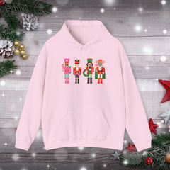 Holiday Trees Unisex Hooded Sweatshirt - Cozy Christmas Gift,