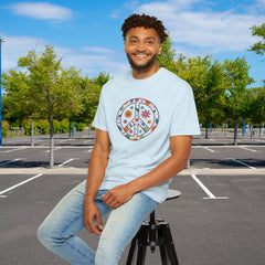 Flower Power Peace T-Shirt, Unisex Boho Tee,