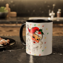 Festive Santa Mug, Christmas Gift, Santa Claus Design